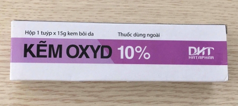 kẽm oxyd 10% hà tây ( tuýp 10g )