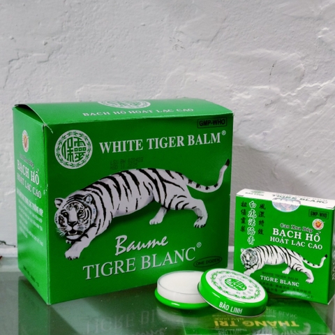 Cao xoa Bạch hổ hoạt lạc cao khu phong, hoạt lạc, tiêu viêm, chỉ thống (hộp 8g)