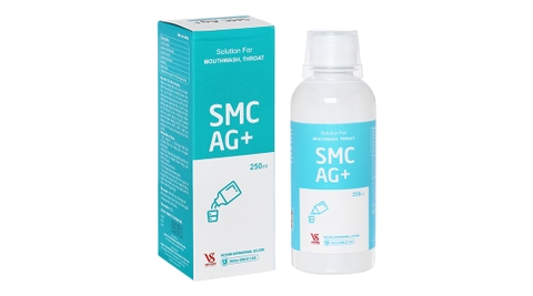 Nước súc miệng SMC AG+ giảm hôi miệng chai 250ml