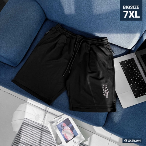 Quần Thun ngắn Big size Xẻ tà Túi zip
