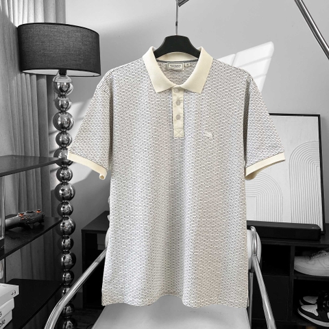 Polo Bigsize vải dệt Brick Màu Kem