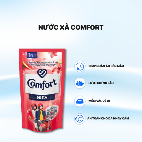 Nước Xả Comfort Túi 500ml - Màu Đỏ