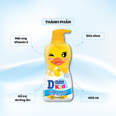 Sữa tắm Dnee Kids 400ml - Vàng - Duck