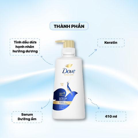 Dầu Gội Dove 410ml - Màu Xanh Dương