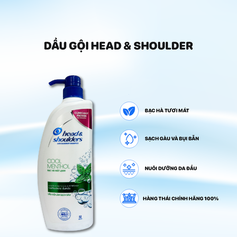 Dầu gội Head & Shoulder 850 ml - Bạc Hà