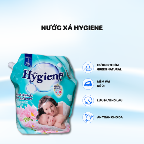 Nước xả Hygiene túi 1800ml - Green Natural