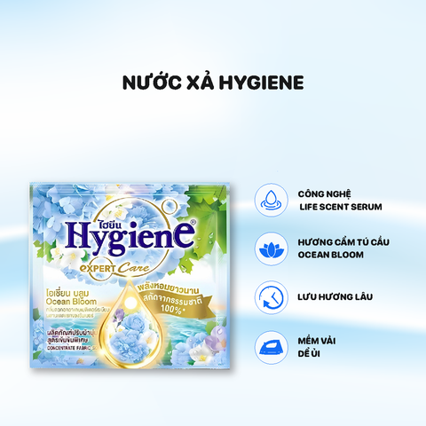 Nước Xả Hygiene Dây 20ml - Màu Xanh Dương - Ocean Bloom - Mã 278028 & 8149021