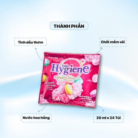 Nước Xả Hygiene Dây 20ml - Màu Hồng (24 gói) - Summer Macaron