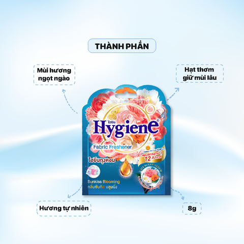 Túi Thơm Hygiene 8g - Màu xanh dương - Sunkiss Blooming