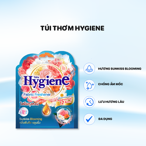 Túi Thơm Hygiene 8g - Màu xanh dương - Sunkiss Blooming
