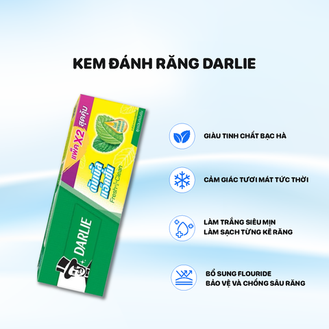 Kem Đánh Răng Darlie Double Action 150g