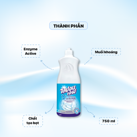 Nước Rửa Chén (Bát) Lipon F Chai 750ml