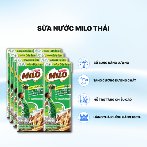 Sữa Nước Milo Thái 165ml