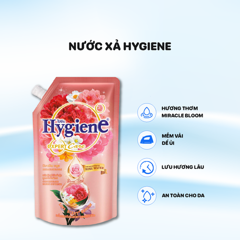Nước xả Hygiene túi 1150ml -  Màu Đỏ Nature Rose Water (Miracle Bloom)