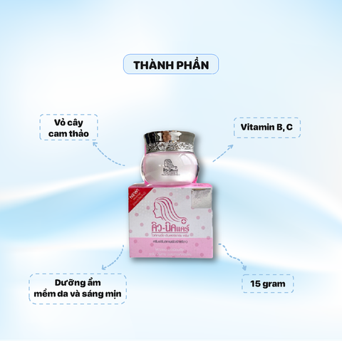 Kem Trị Thâm Nách Qnic Care Whitening 15g - Màu hồng