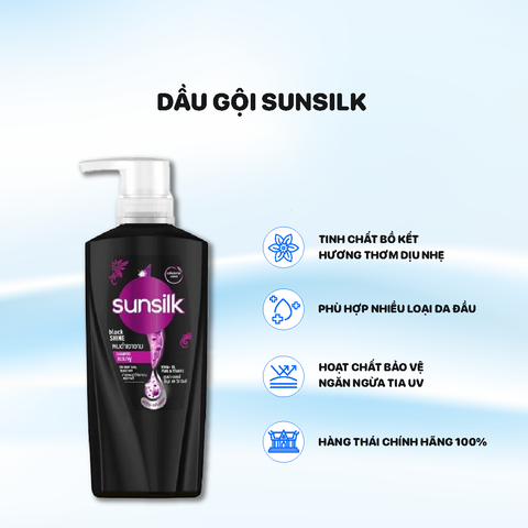 Dầu Gội Sunsilk 400ml - Màu Đen