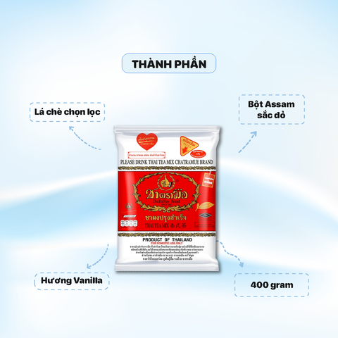 Trà Thái đỏ Chatramue 400gr