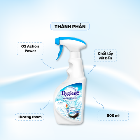 Xịt Tẩy Màu Hygiene 500ml