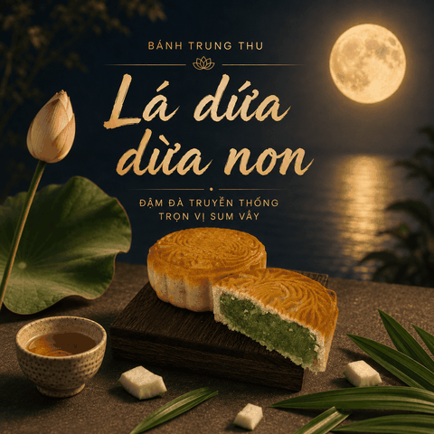 Bánh nướng Lá dứa dừa non