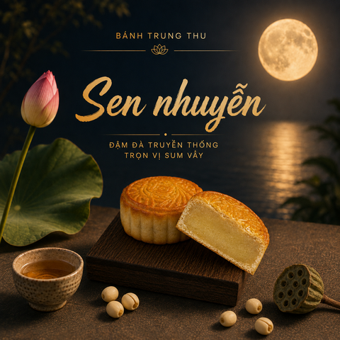 Bánh nướng Sen nhuyễn