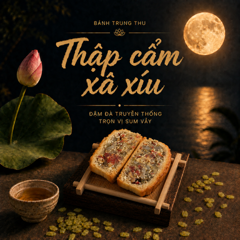 Bánh nướng Thập cẩm xá xíu