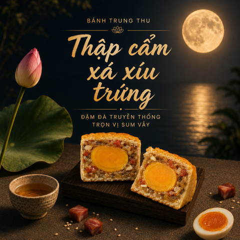 Thập cẩm xá xíu trứng