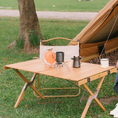 [CHO THUÊ_BDN3] BÀN GỖ CUỘN DÃ NGOẠI CAO CẤP