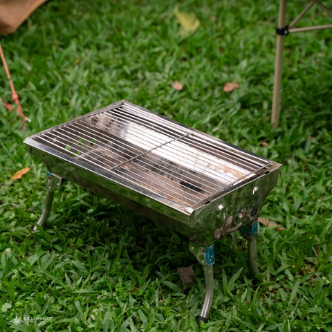 [CHO THUÊ_BN3] BẾP NƯỚNG THAN CHÂN THẤP SIZE VỪA