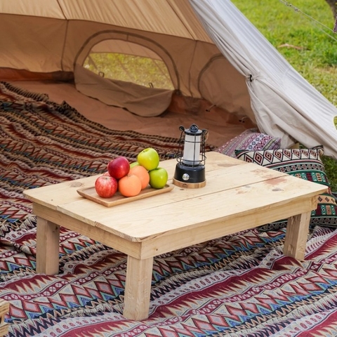 [CHO THUÊ_BDN5] BÀN TRÀ GỖ NGỒI BỆT