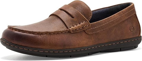 Giày lười nam da thật BORN Men's Wendell Shoe Color Tan - Giày nam xuất khẩu Mỹ, Eu