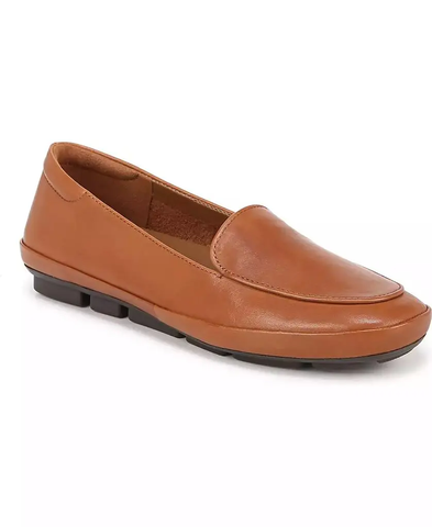 Giày nữ VNXK Naturalizer Dahlia Loafer Color English Tea Brown Faux Leather - Giày nữ xuất Mỹ, Âu