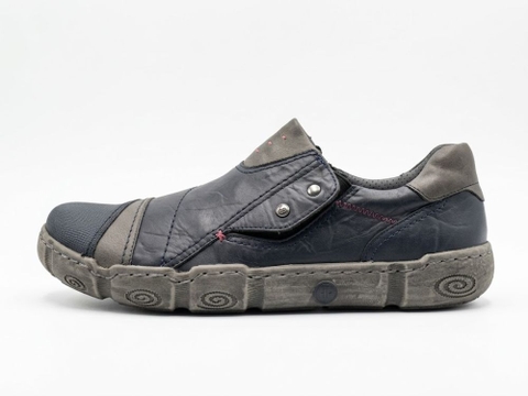Giày  VNXK sneaker Naturläufer flex-zone in leather  màu xanh đen  - Giày da xuất dư sang Mỹ, Âu