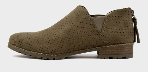 Giày nữ Dr. Scholl's Shoes Women's Roll Call Ankle Boot (Màu Xanh Ôliu)  - Giày nữ xuất khẩu Âu, Mỹ