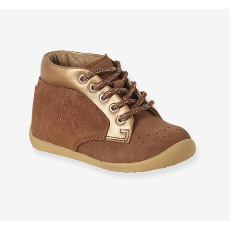 Giày Trẻ Em Vertbaudet Baby Lauflern-Boots - Camel – Hàng Xuất Dư Chính Hãng