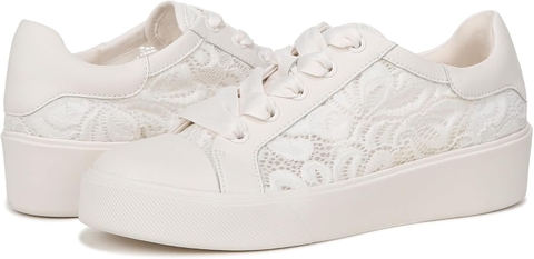 Giày Sneaker nữ Naturalizer Women's Morrison 2.1 Oxford, White Lace - Giày nữ xuất Âu, Mỹ