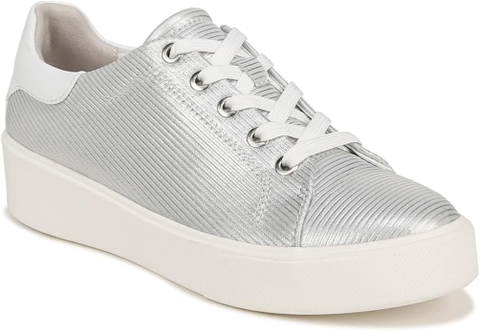 Giày Sneaker Nữ Naturalizer Morrison2.0 womens Sneaker Color Silver Leather - Giày nữ xuất khẩu Âu, Mỹ