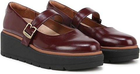 Giày búp bê nữ da thật Dr. Scholl's Shoes Women's Modern Mary Jane Flat - Giày da xuất khẩu Âu, Mỹ