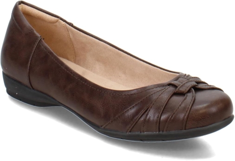 Giày búp bê nữ SOUL Naturalizer Womens Gift Slip On Ballet Flat - Giày nữ xuất Mỹ, Âu