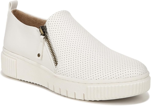 Giày Sneaker Nữ Naturalizer Womens Turner Platform Zipper Slip on Fashion Sneaker Shoe Sneaker - Giày nữ xuất khẩu Âu, Mỹ