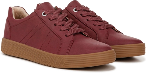 Giày Sneaker Nữ Naturalizer Womens Neela Lace Up Sneaker Sneaker Colour Name Cranberry Tan Bottom - Giày nữ xuất khẩu Âu, Mỹ