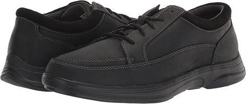 Giày da thể thao nam da siêu nhẹ Anodyne No. 72 Casual Sport Oil Black - Giày nam xuất khẩu Âu, Mỹ