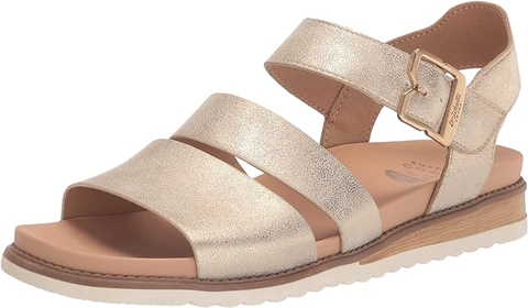 Giày sandal nữ Dr. Scholl's Shoes Women's Island Glow Strappy Flat Sandal - Giày xuất dư Mỹ