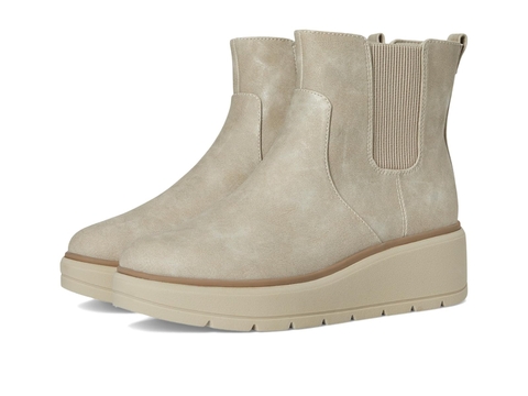 Boot nữ  Dr. Scholl's Women's Modern Ankle Boot màu xám trắng - Giày nữ xuất khẩu Âu, Mỹ