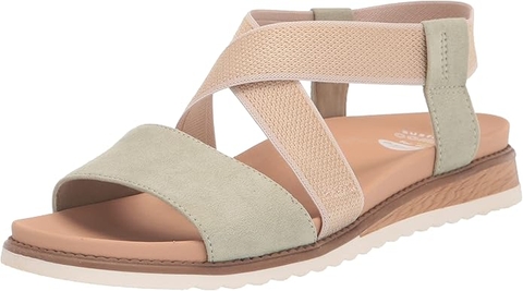 Giày sandal nữ Dr. Scholl's Shoes womens Islander Flat Sandal - Giày xuất dư Mỹ
