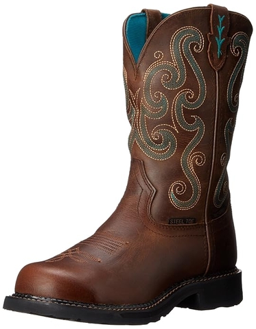 Giày bảo hộ nam, giày đi xe PKL, giày đi phượt da bò thật, chống nước, mũi bọc thép, đế cách điện và chống đinh chính hãng Justin Tasha 11