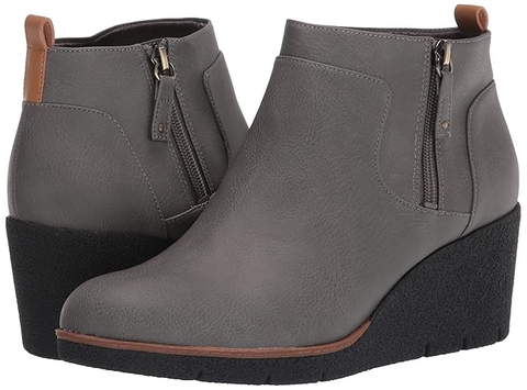 Boot nữ cổ ngắn da thật Woman's Boots Dr. Scholl's Bianca- Giầy xuất khẩu Âu, Mỹ