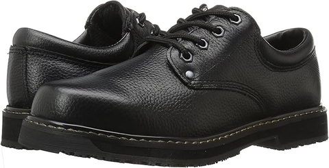Giày da nam Dr. Scholl's Mens Harrington Leather Soft Toe Lace Up Safety Shoes - Giày nam xuất khẩu Mỹ