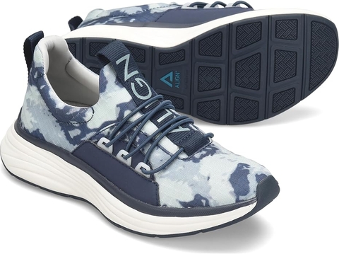 Giày Thể Thao Nữ ALIGN Nurse Mates Align Theora Shoe | Orthotic Insole | Stretch Fabric | Light Weight | Slip Resistant | Blue Tie - Giày nữ xuất khẩu Âu, Mỹ