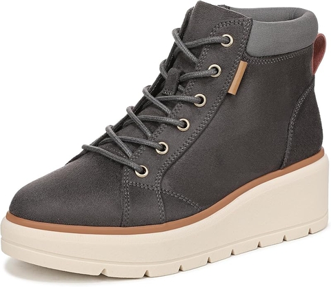 Boot nữ VNXK da bò thật  Dr. Scholl's Nice Day Max Alpine Casual Boots Color Greystone - Hàng xuất Mỹ