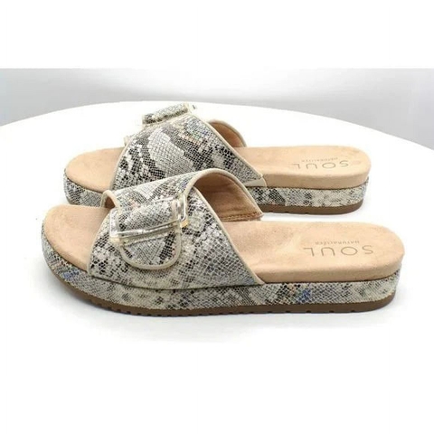 Dép Sandal nữ da thật SOUL Naturalizer Daybreak womens Slide Sandalf